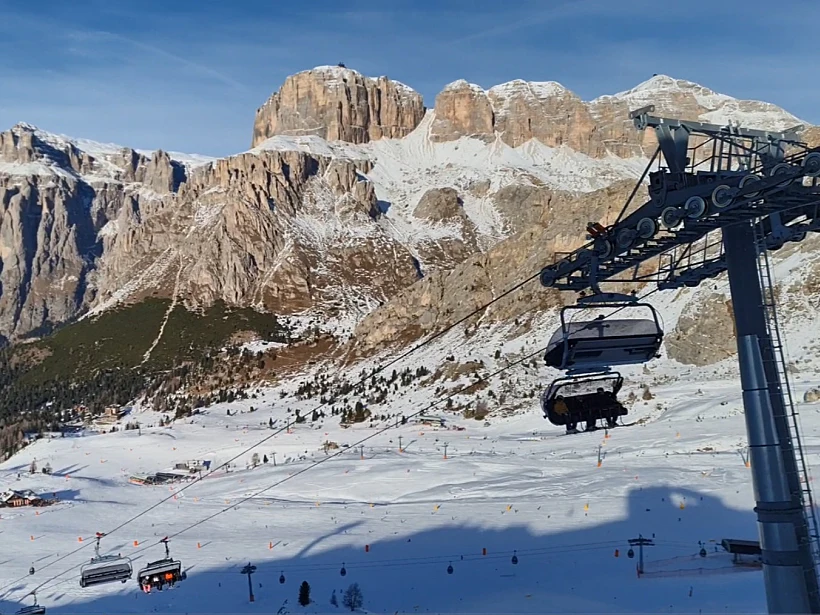 סקי בסלה רונדה דולומיטים איטליה