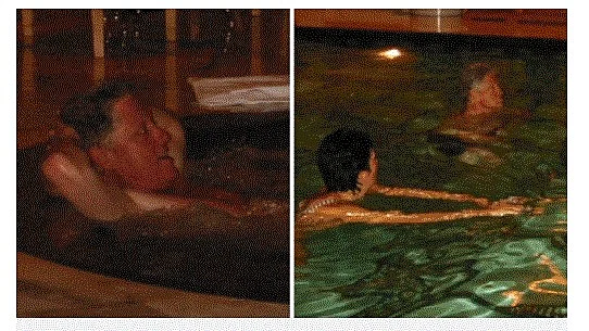 ביל קלינטון בג'קוזי