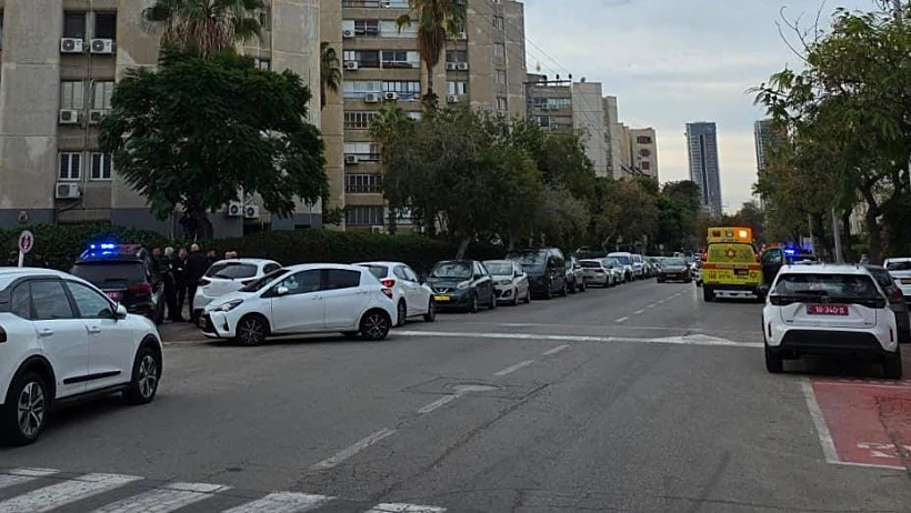 זירת הרצח וההתאבדות בבת ים