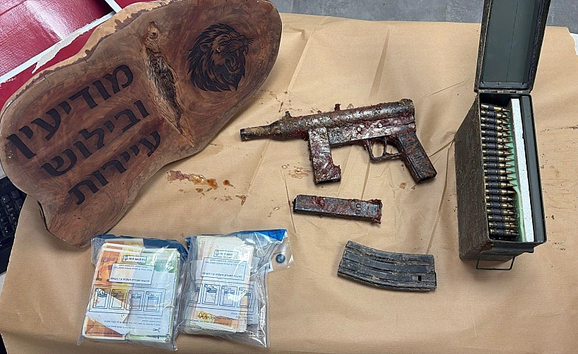 נשקים ואמל"ח שנתפסו בפזורה הבדואית בנגב