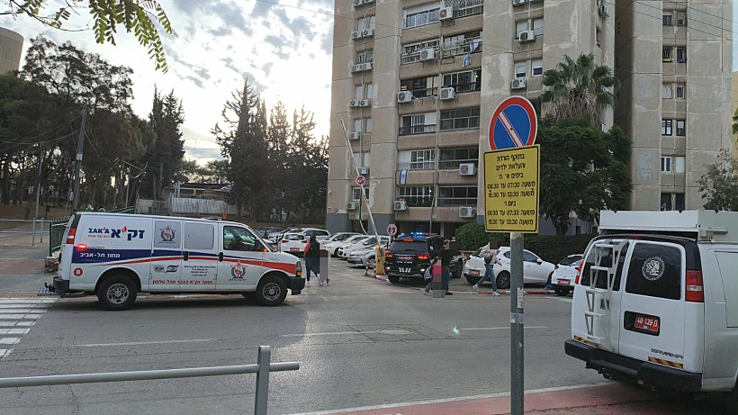 זירת הרצח וההתאבדות בבת ים