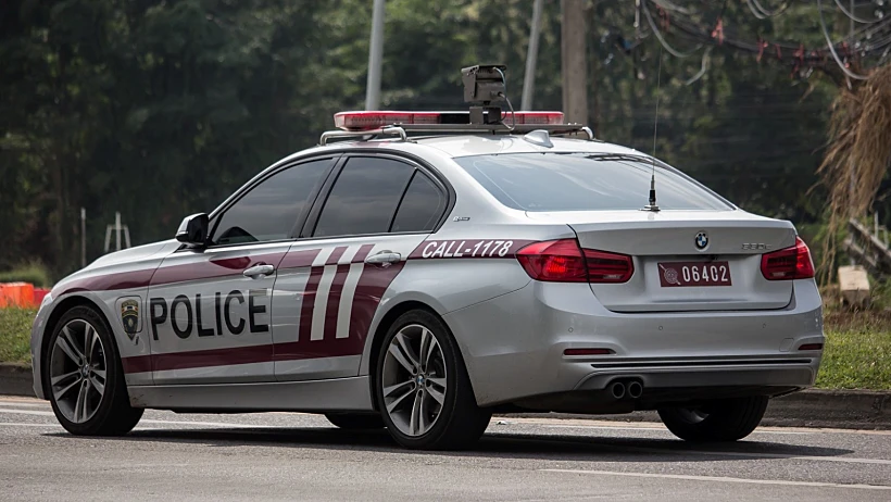 ניידת משטרה בתאילנד