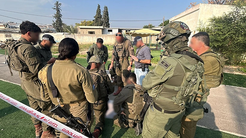 כוחות צה"ל בזירה בבית שאן