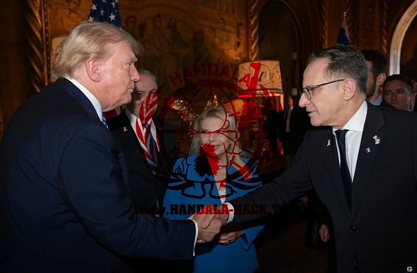 תיעוד שפרסמו ההאקרים האיראנים של ברוורמן והנשיא טראמפ