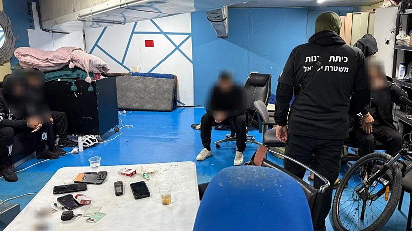 מעצר שב"חים בשכונת הדר יוסף, תל אביב