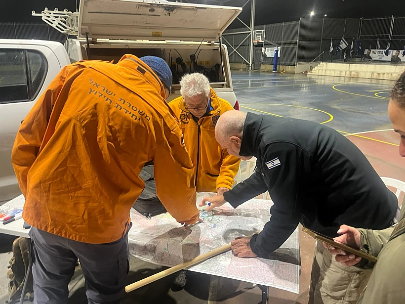 החיפושים אחר הנעדר בנחל מיתר