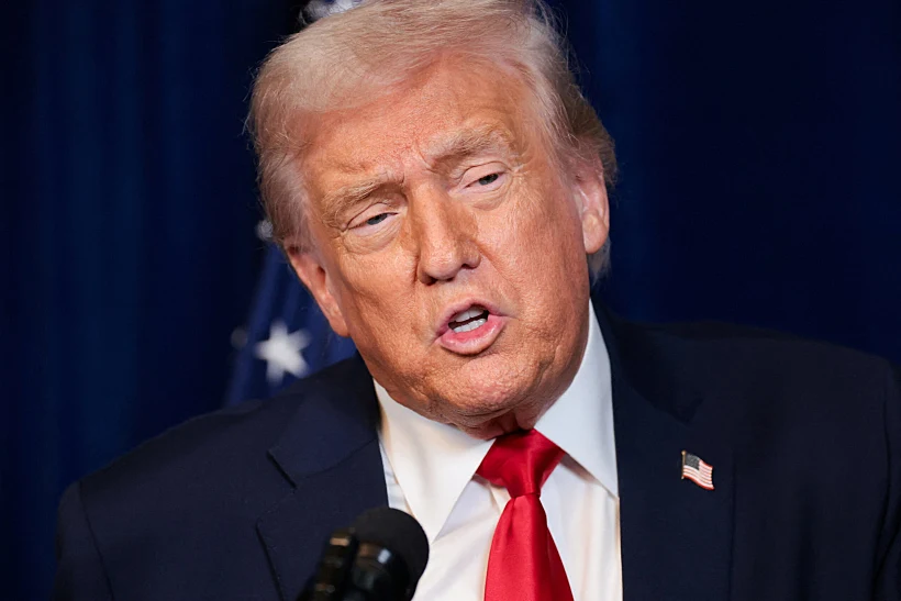 הנשיא דונלד טראמפ