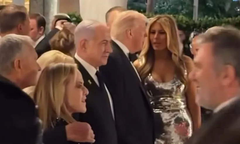 רה"מ נתניהו והנשיא טראמפ חוגגים את השנה החדשה במאר-א-לאגו