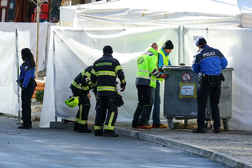 זירת האירוע בשווייץ