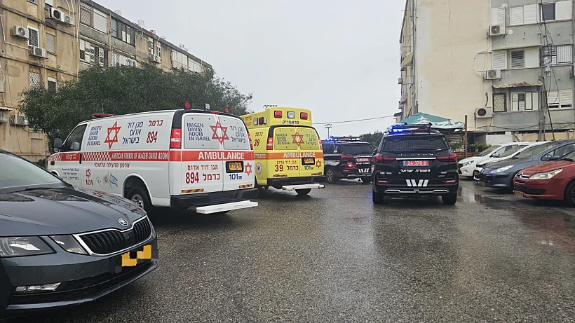 זירת הרצח בקריית ים