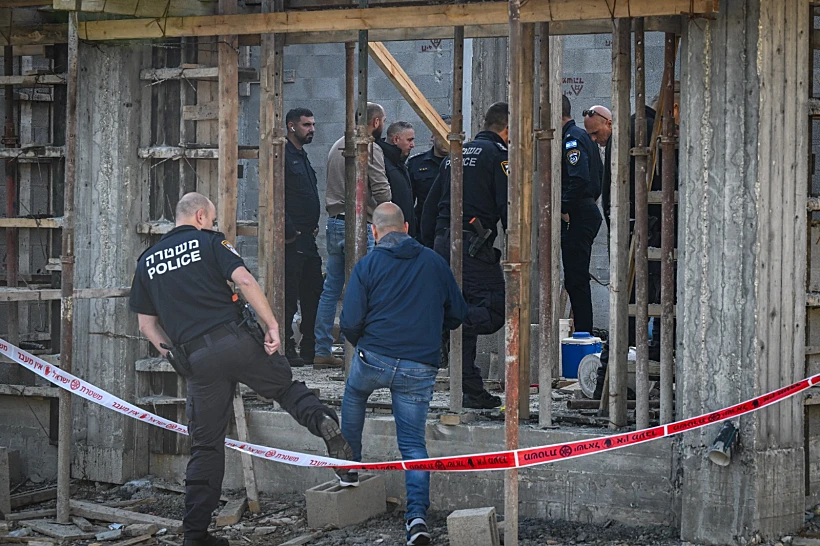 זירת הרצח המשולש בשפרעם