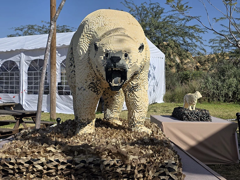תערוכת לגו בינלאומית במדבריום