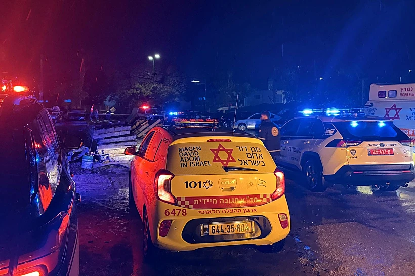 זירת הירי בחדרה