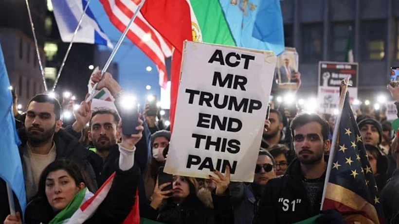 הפגנת תמיכה באיראן