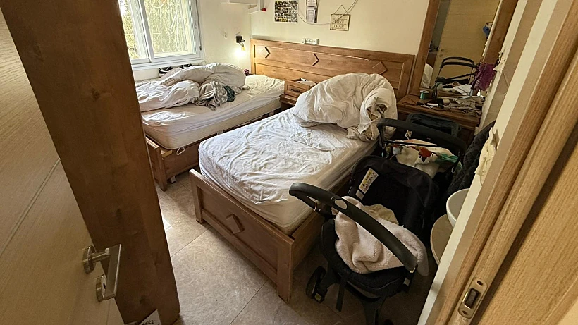 החדר שבו נמצאו שני הפעוטות שמתו במעון בירושלים