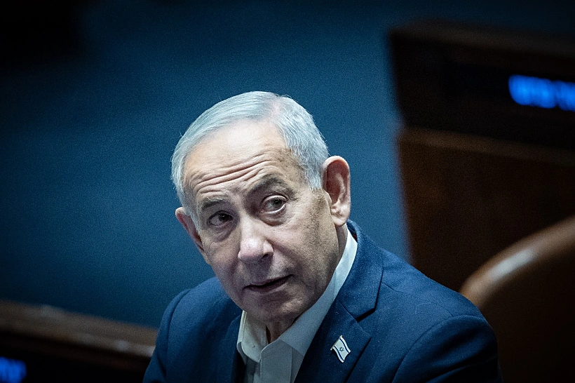 רה"מ בנימין נתניהו בכנסת