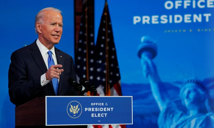 הנשיא הנבחר ג'ו ביידן