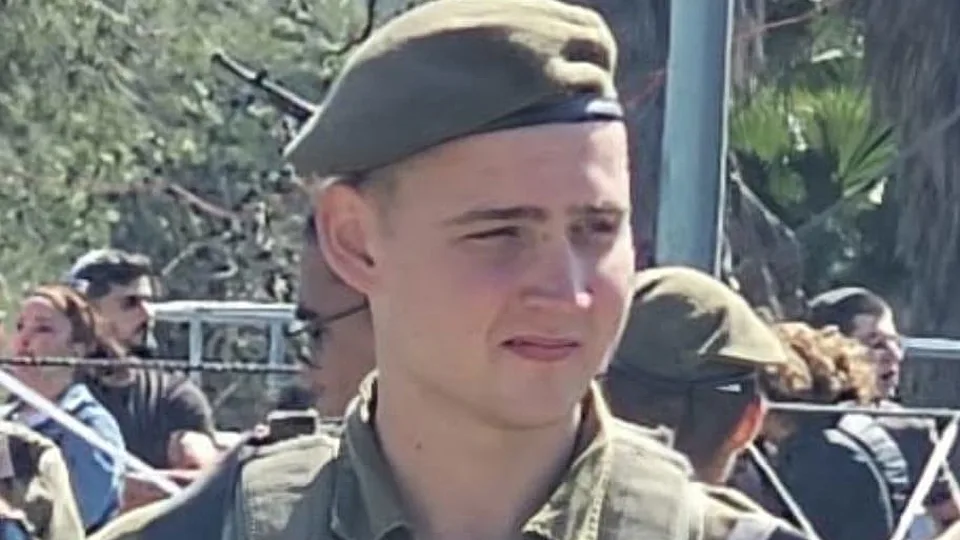 סמ"ר דנילו מוקנו, בן 20 מחולון, נהרג בקריסת מבנה בדרום הרצועה