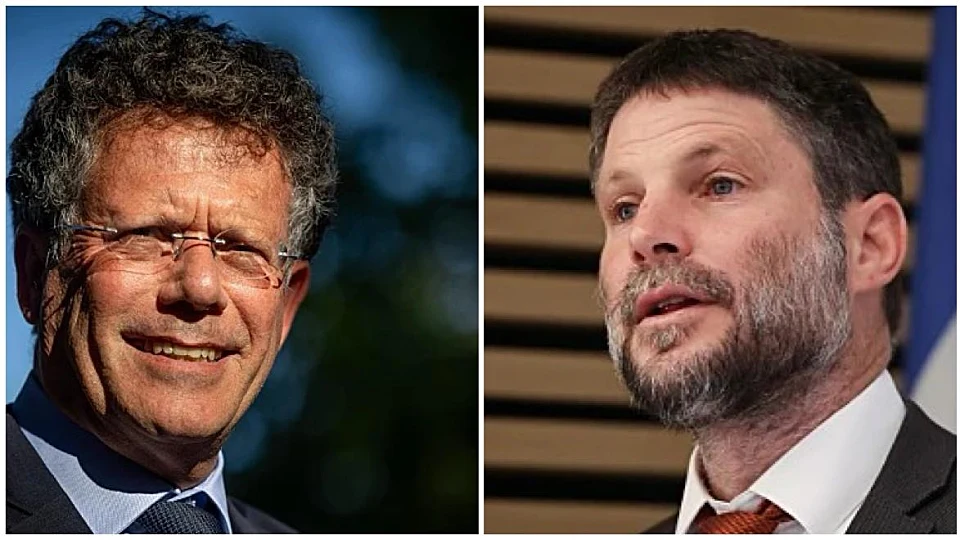 סמוטריץ': עמית מגלומן אלים ודורסני. התוצאה תהיה שנדרוס אותו