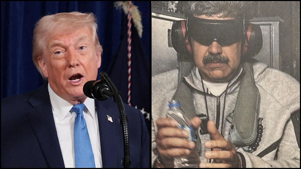 טראמפ: ננהל את ונצואלה עד להעברת השלטון; מדורו יועמד לדין