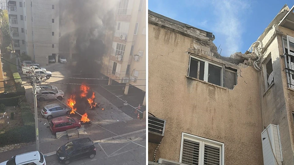 נמשכים השיגורים מאיראן: 7 פצועים ונזק מנפילות בגוש דן