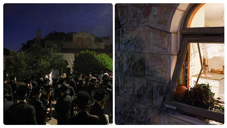 עשרות חרדים השחיתו את ביתו של סולברג: "מה זה פה, ליל הבדולח?"