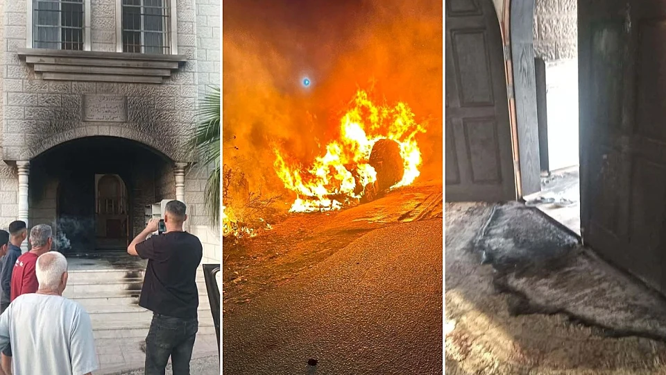 "דם יהודים אינו הפקר": פורעים הציתו רכבים, בתים ומסגדים בשומרון