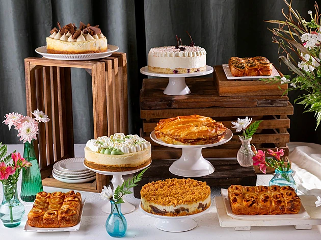 עוגות, פשטידות ומאפים מנצחים לשבועות