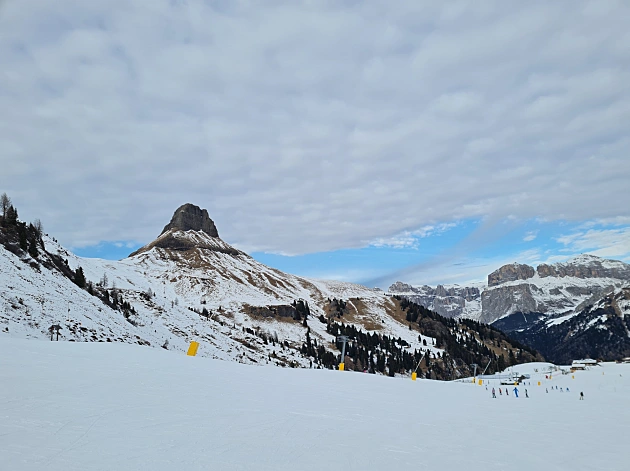 סקי בטעם איטלקי: מצאנו גן עדן לגולשים ישראלים בדולומיטים
