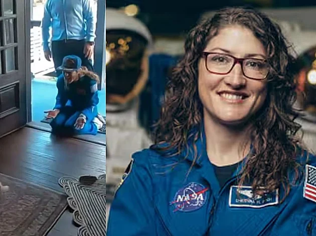 מהירח לדלת: המפגש בין האסטרונאוטית לכלב שחיכה לשובה
