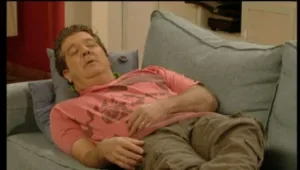 החיים זה לא הכל, עונה 8, פרק 8: שיחת אב ובנו