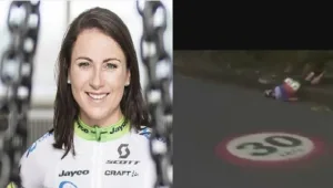 ניוזפיד - ריו: רוכבת האופניים מהולנד התרסקה בשידור חי