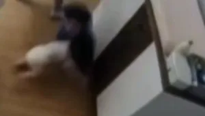 תינוק נפל משידה, אחיו זינק והציל