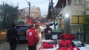 פעוט פונה במצב קשה לבית חולים