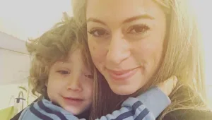 הבן של ליהיא גרינר קוטף קמפיין אופנה ראשון