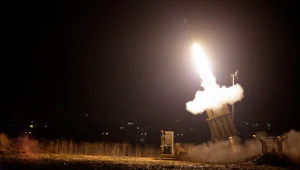 כיפת ברזל יירטה מטח רקטות לאילת