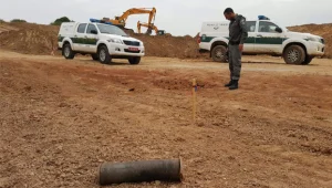 רקטות נפלו בשטחים פתוחים בדרום