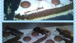 פאי שוקולד עם קלתית שקדים