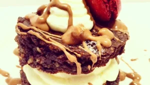 קסטה בראוניז שוקולד וקרם וניל