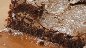 בראוניז שוקולד וחמאת בוטנים