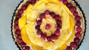 טארט פירות וקרם פטיסייר