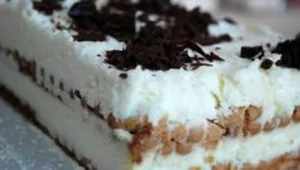 מתכון לעוגת ביסקוויטים