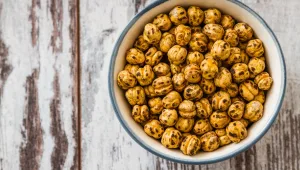 גרגירי חומוס קלויים