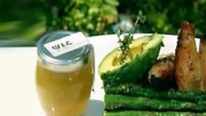 אספרגוס על פחמים