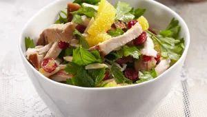 סלט עוף, הדרים וסויה