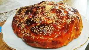 חלה מתוקה וקלועה לראש השנה