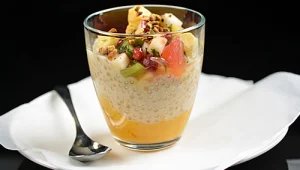 טפיוקה בחלב קוקוס