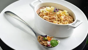 מוס שוקולד חלב נוגט