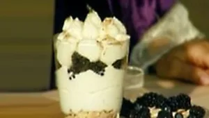 קציפה איטלקית עם פטל טרי