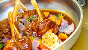 שוקי כבש בצלייה ממושכת